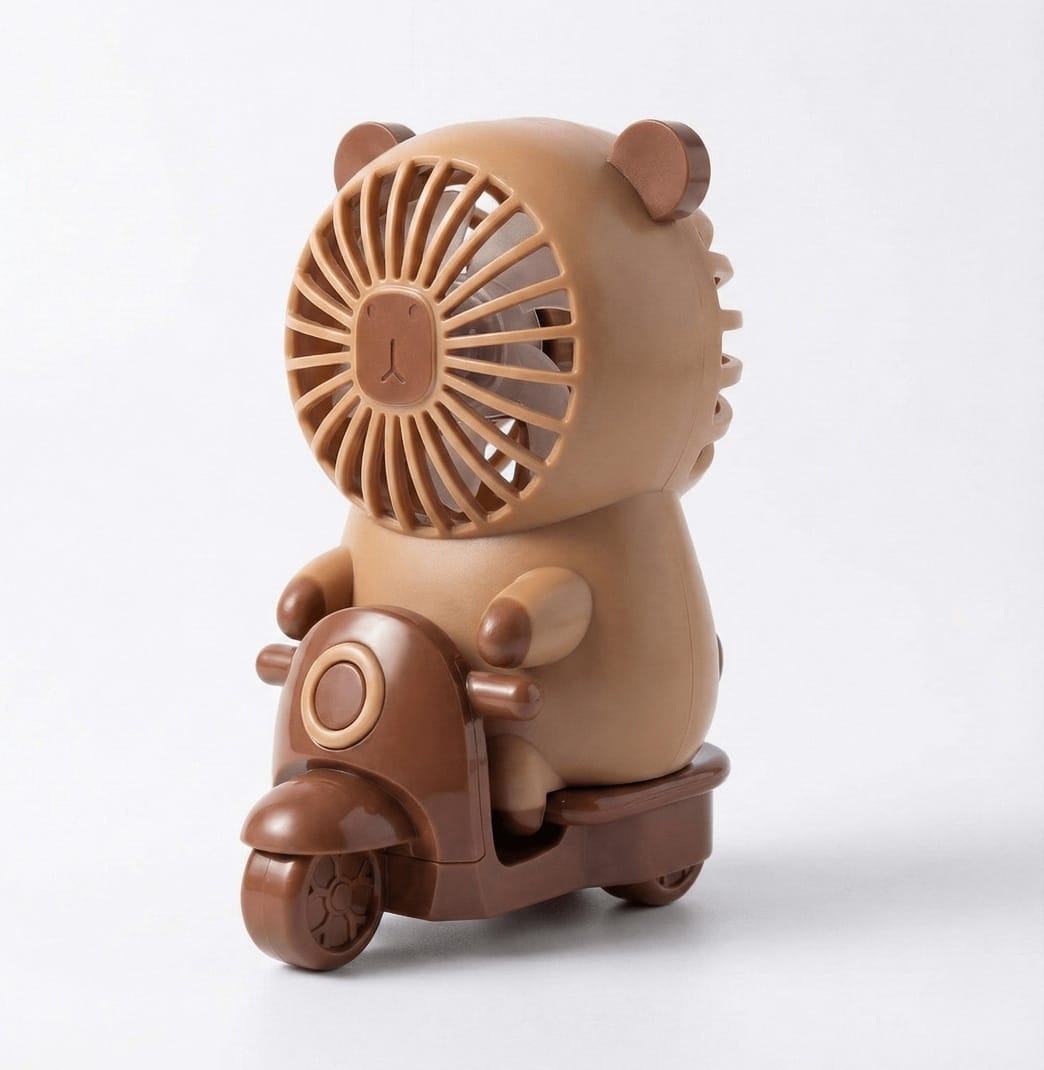 Mini Ventilador Capibara Carpincho Usb