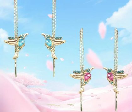 Aros Colgantes Colibrí