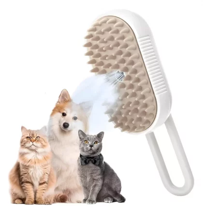 Cepillo para Mascotas con Vapor Recargable