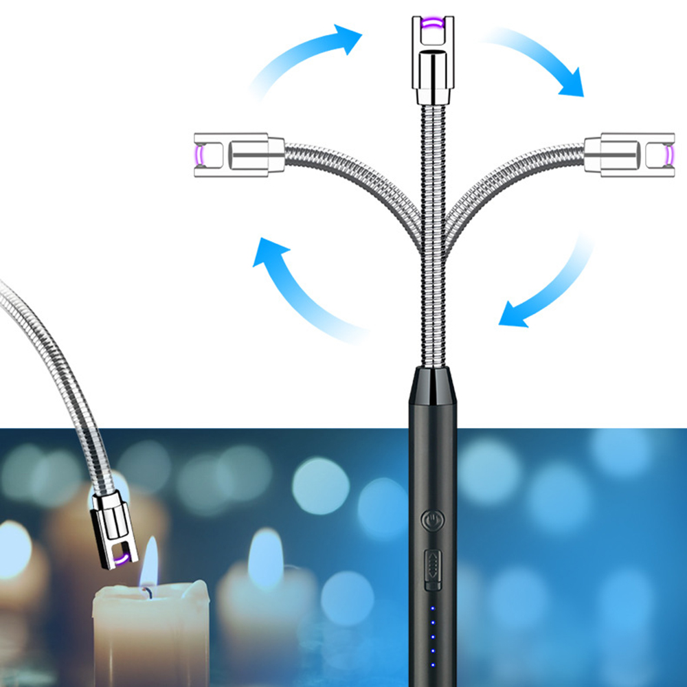 Encendedor Eléctrico Chispero Recargable Usb - Imagen 2