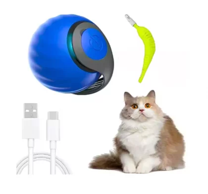 Pelota Interactiva Inteligente Recargable para Gatos