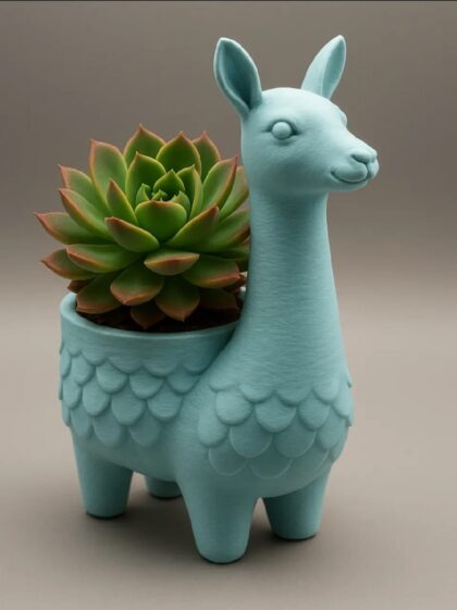 Maceta Llama